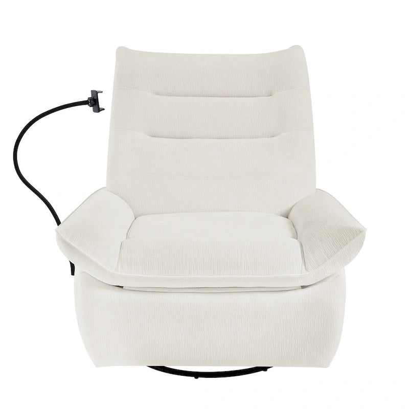 Power Recliner with Swivel, Glider & Wireless Charging
