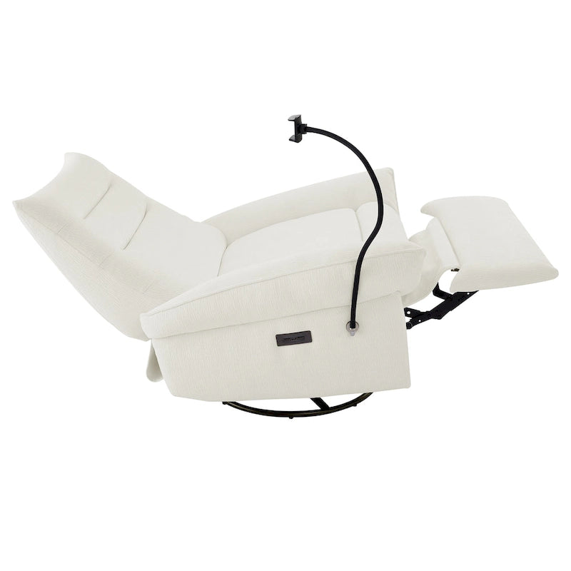 Power Recliner with Swivel, Glider & Wireless Charging