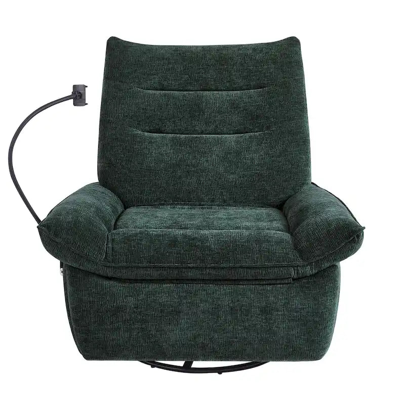Power Recliner with Swivel, Glider & Wireless Charging
