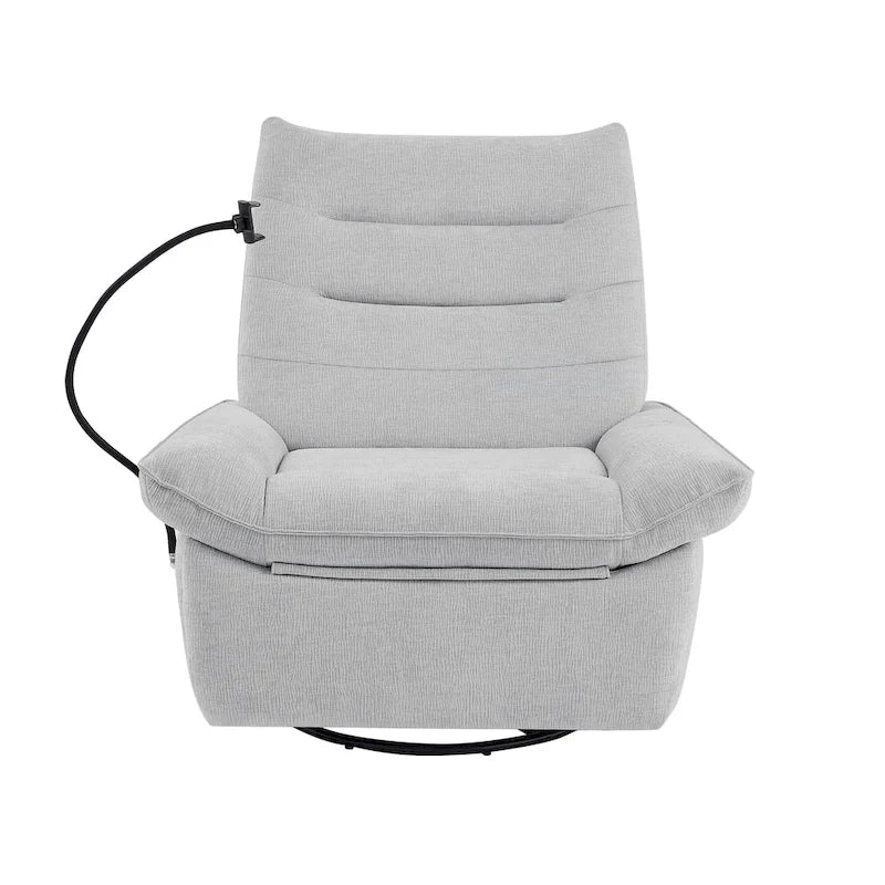 Power Recliner with Swivel, Glider & Wireless Charging
