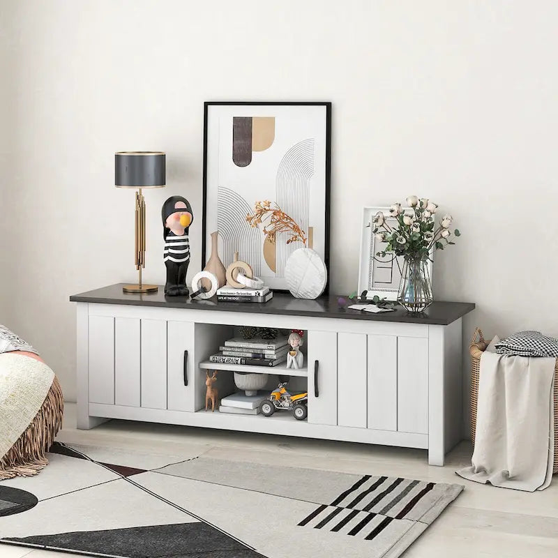 Farmhouse TV Stand for TVs up to 65"