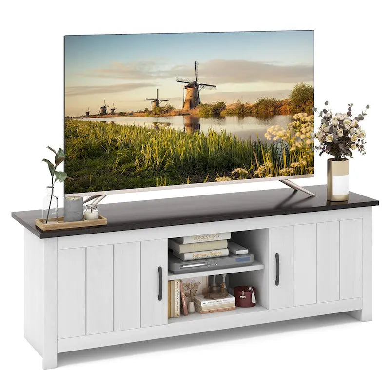 Farmhouse TV Stand for TVs up to 65"