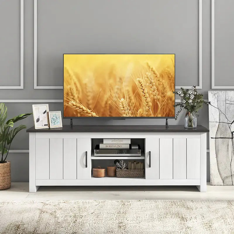 Farmhouse TV Stand for TVs up to 65"