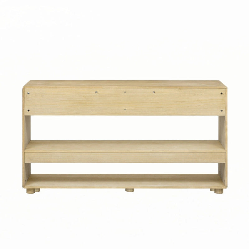 Console Table with 2 Drawers & 2 Shelves
