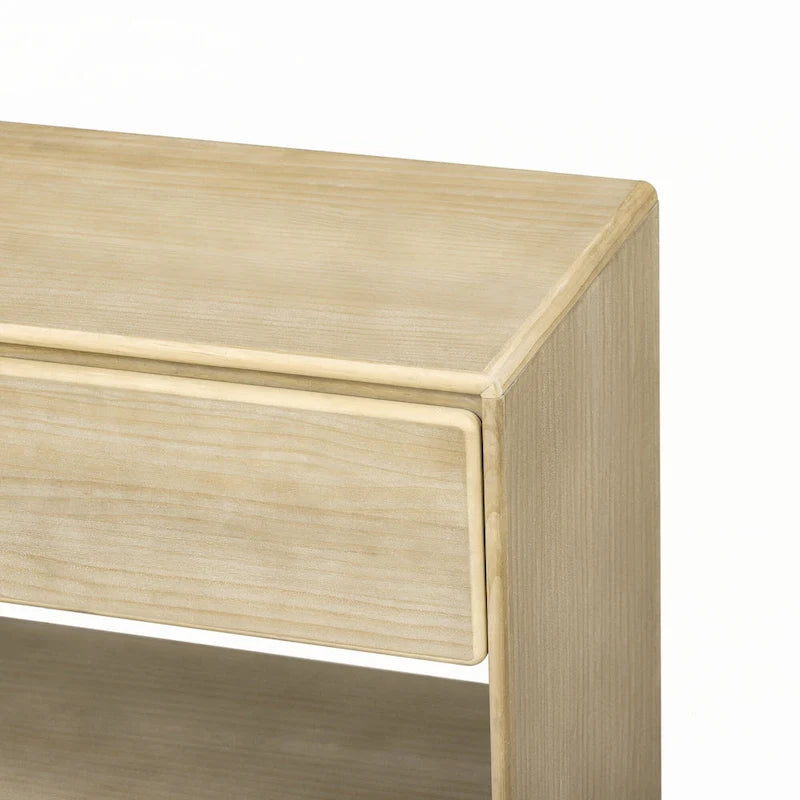 Console Table with 2 Drawers & 2 Shelves