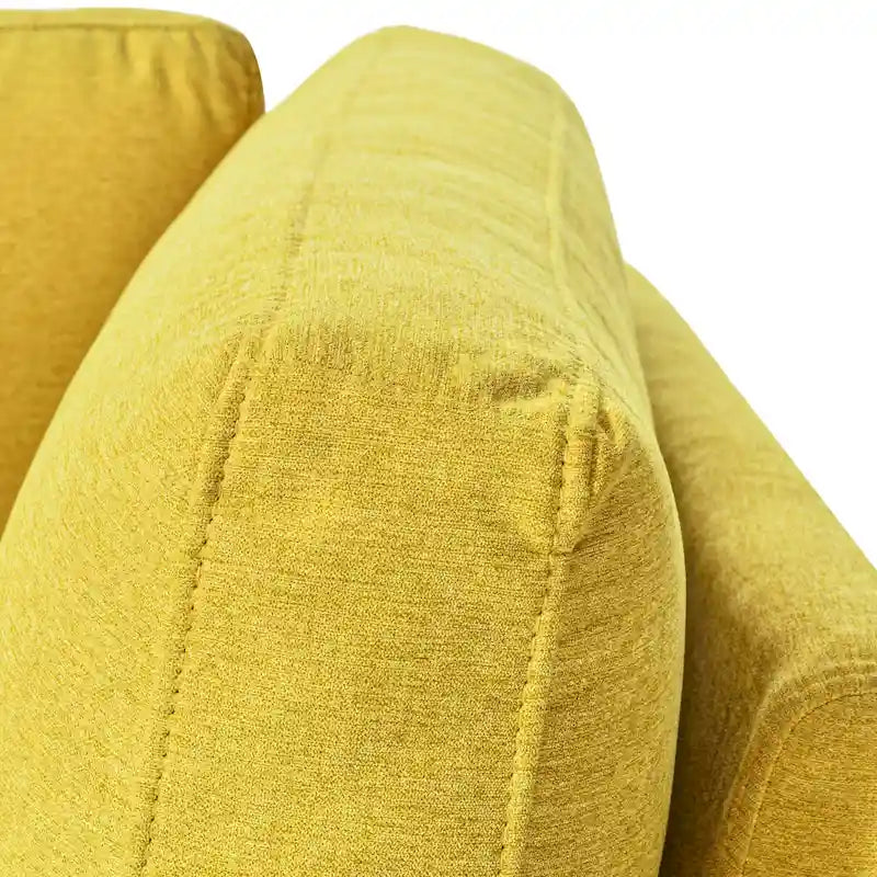 65 Linen Corner Chaise Lounge