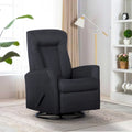 Swivel Glider Recliner Chair with Full Chaise Pad