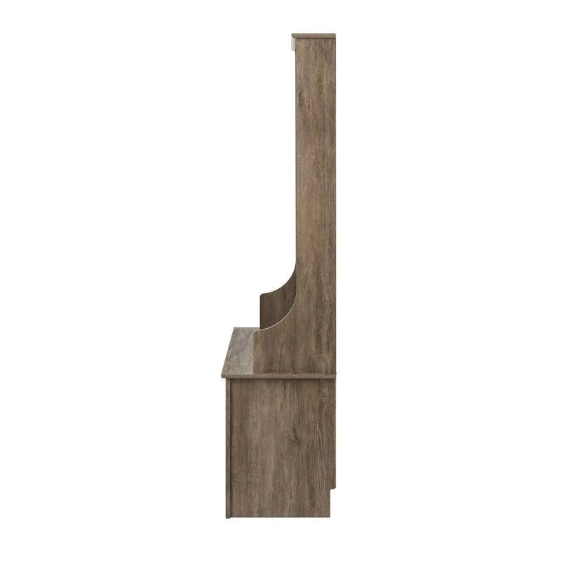 Entryway Hall Tree with Shoe Cubbies, Coat Hooks & Bench