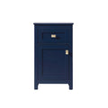 Freestanding Bathroom Storage Cabinet with Drawer & Soft-Close Door