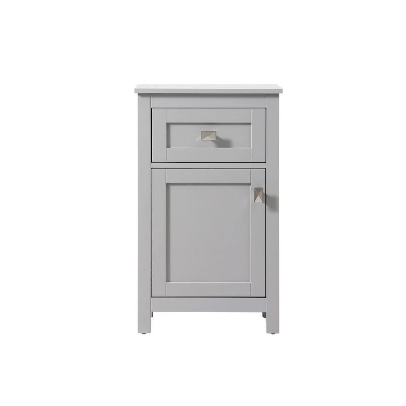 Freestanding Bathroom Storage Cabinet with Drawer & Soft-Close Door