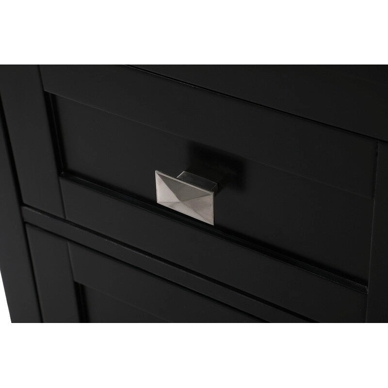 Freestanding Bathroom Storage Cabinet with Drawer & Soft-Close Door